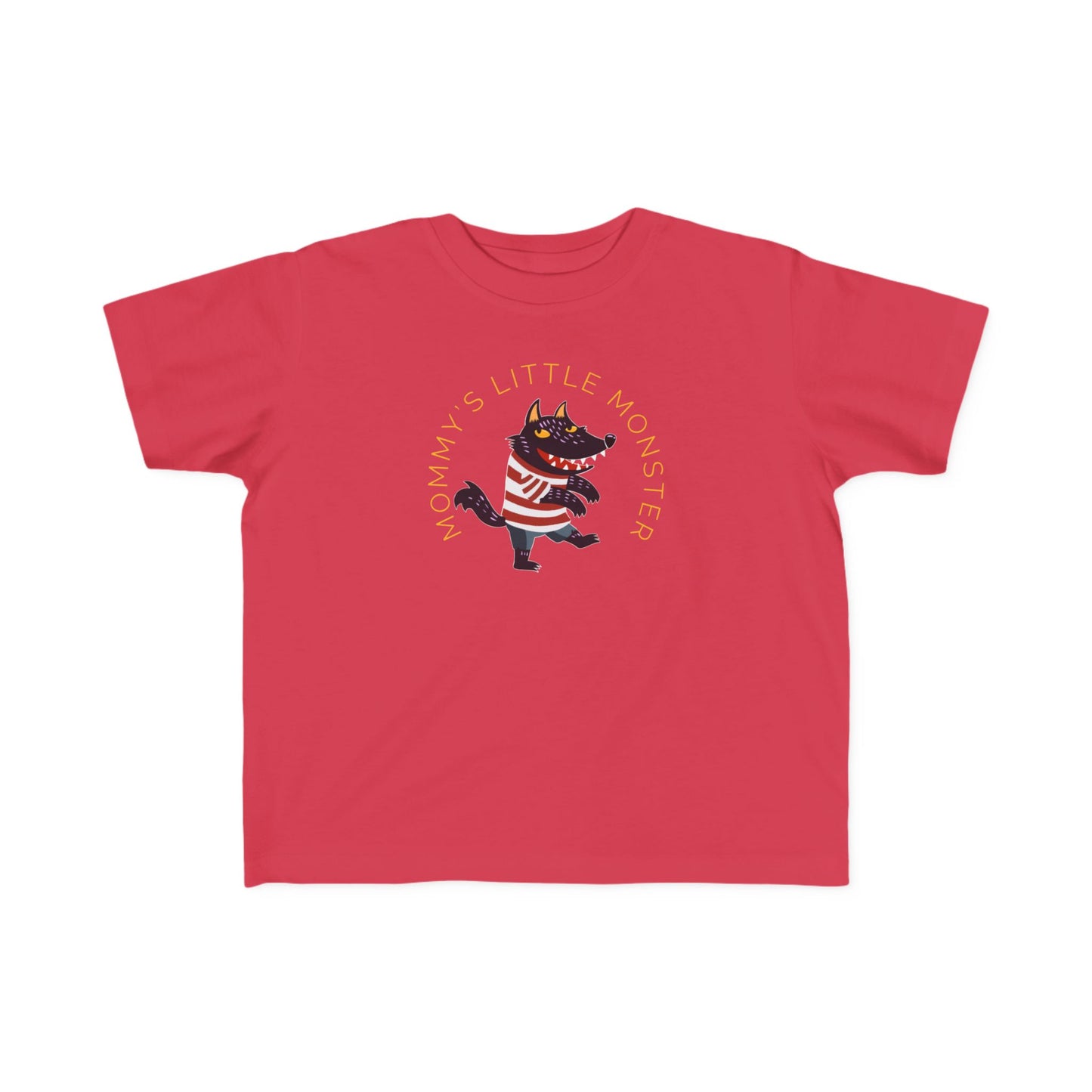 Little Monster Wolf Toddler T-shirt