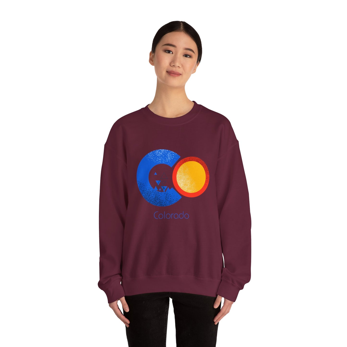 Modern Colorado Unisex Heavy Blend™ Crewneck Sweatshirt