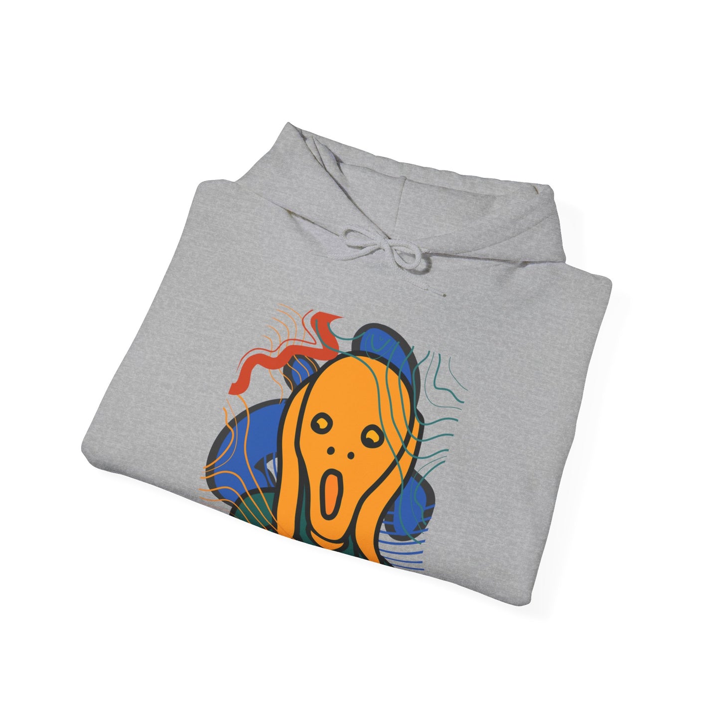 Scream and Squiggles Unisex Heavy Blend™ Hooded Sweatshirt EU