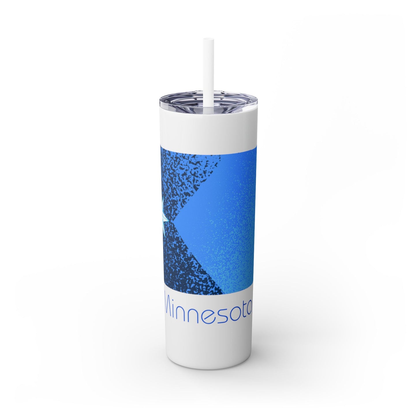 Modern Minnesota Tumbler with Straw, 20oz