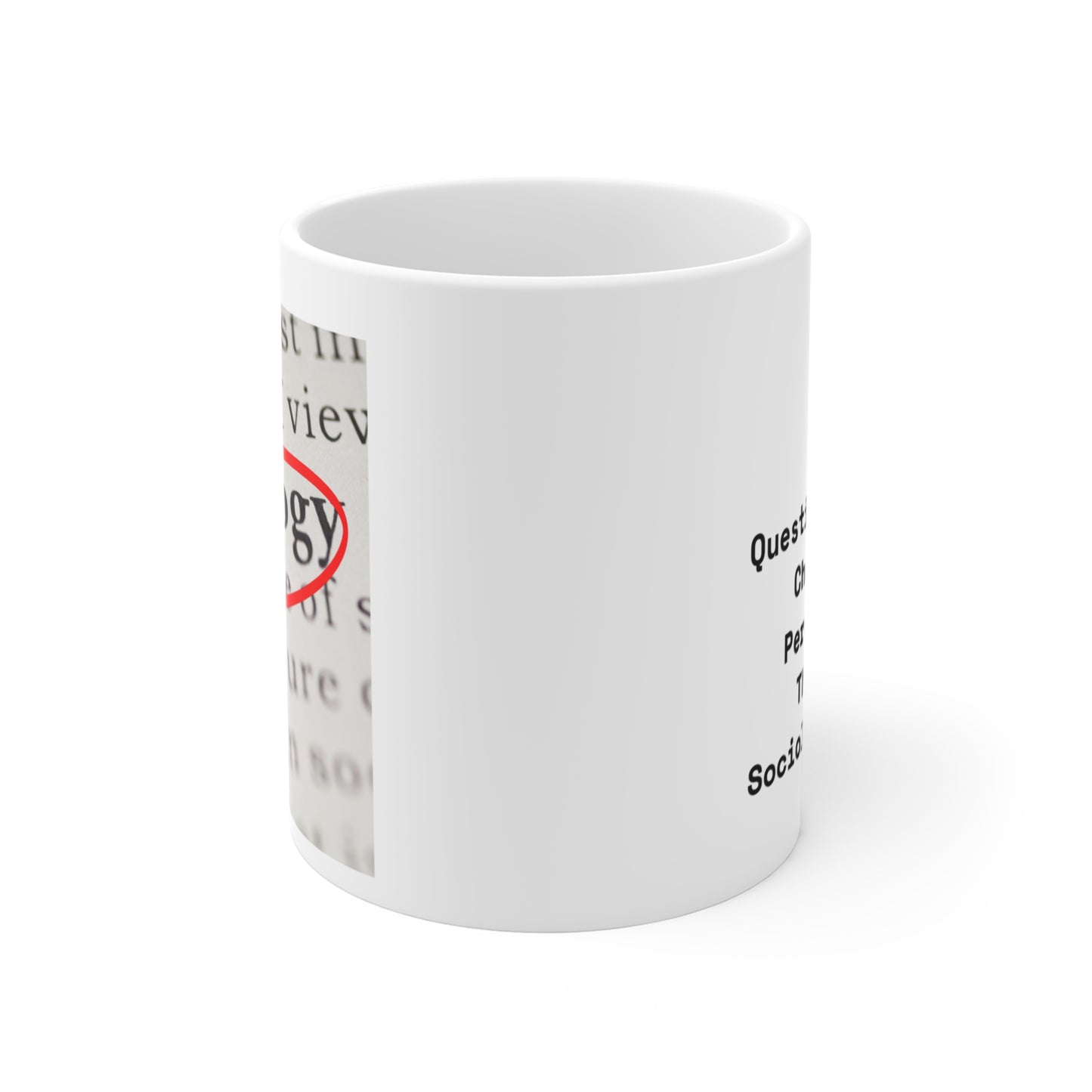 Sociology Norms Mug 11oz