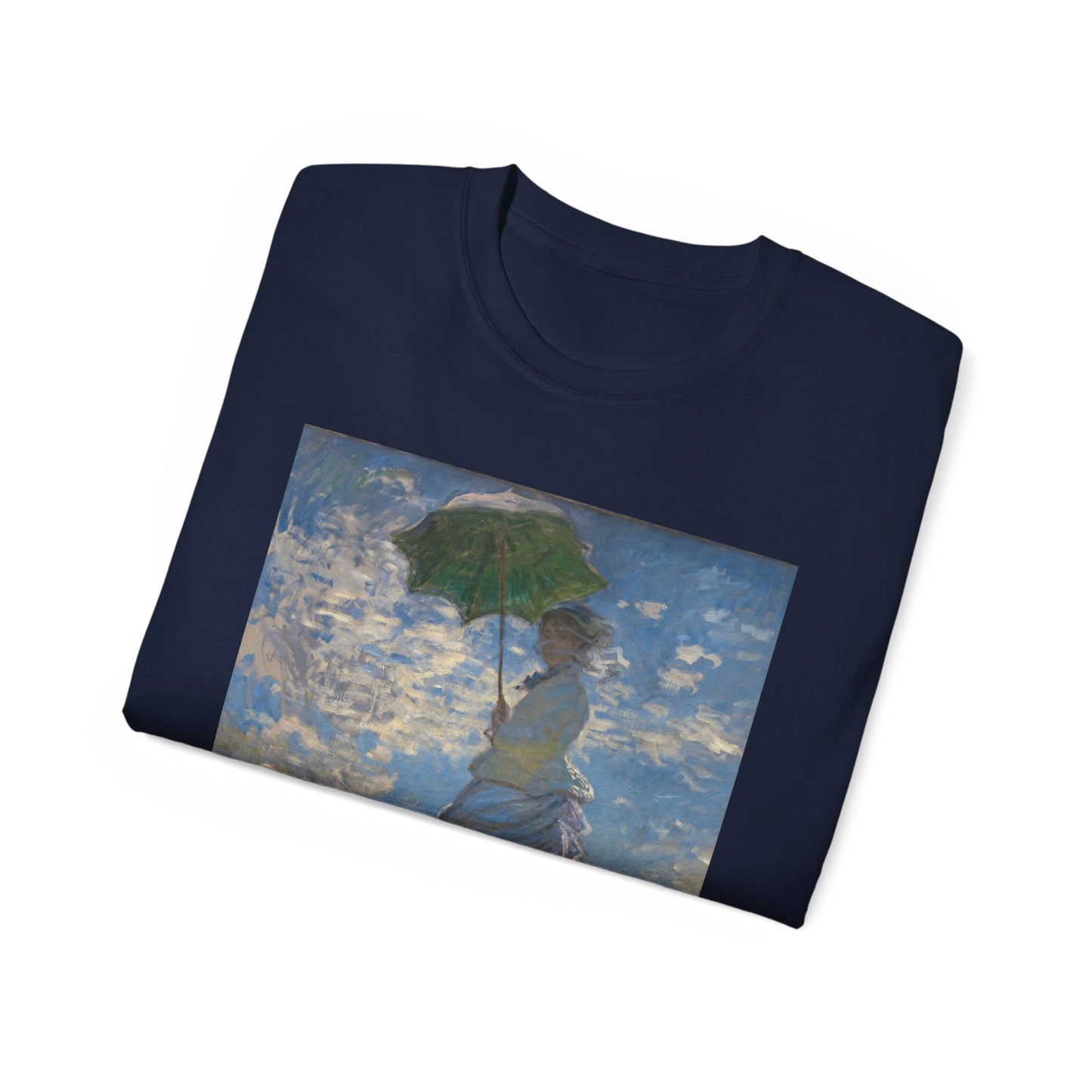 Ripped Claude Monet Madame Monet and Her Son or The Stroll 1875 Ultra Cotton Tee