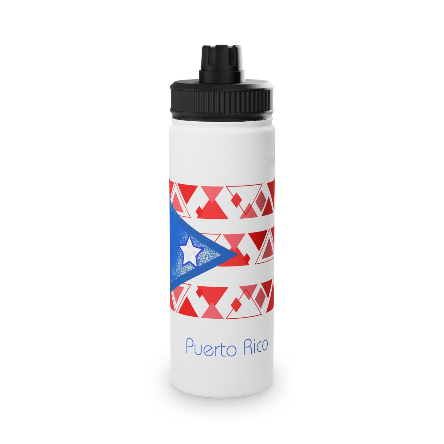 Modern Puerto Rico Stainless Steel Water Bottle, Standard Lid EU