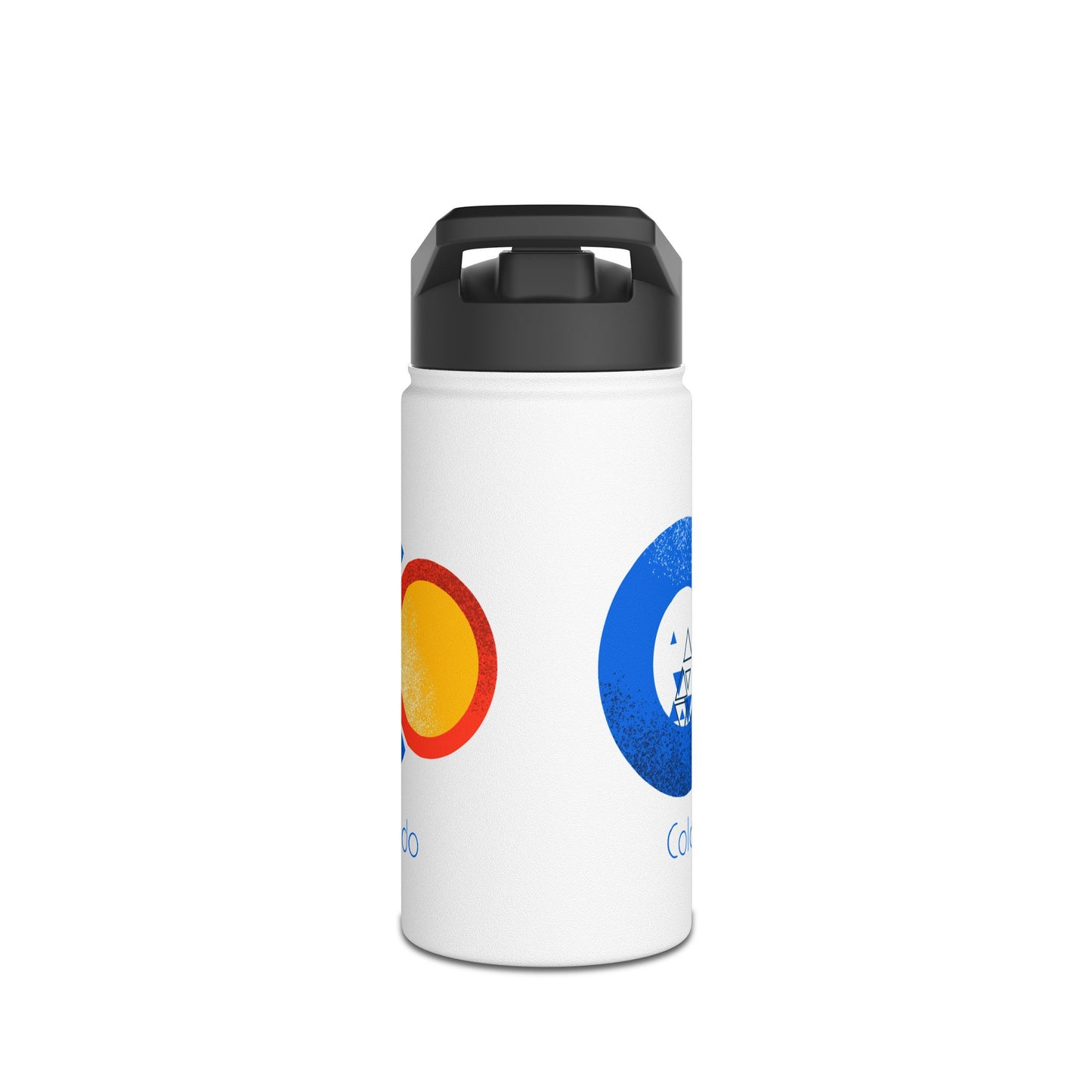 Modern Colorado Stainless Steel Water Bottle, Standard Lid