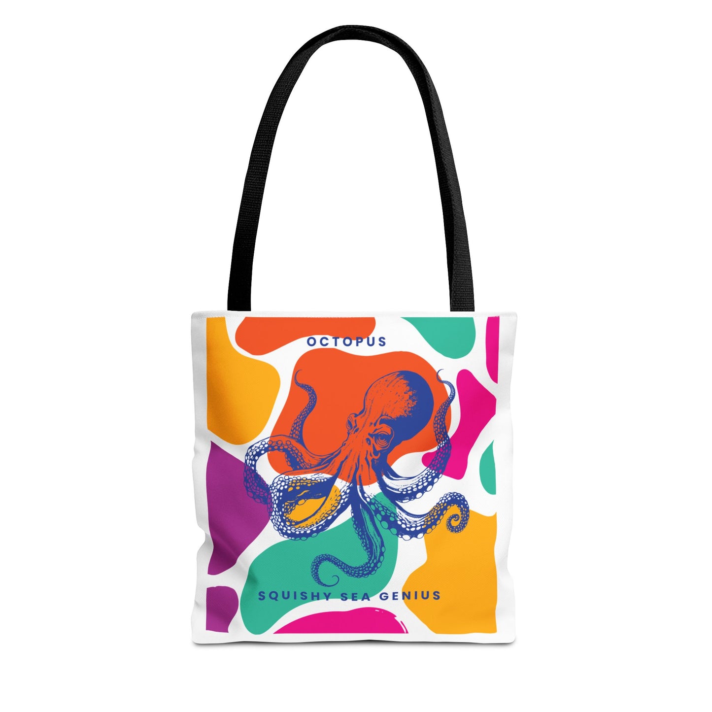 Squishy Sea Genius Octopus Tote Bag