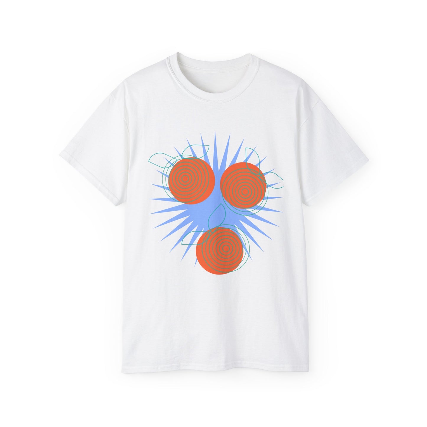 Mod Oranges Illustration Ultra Cotton Tee