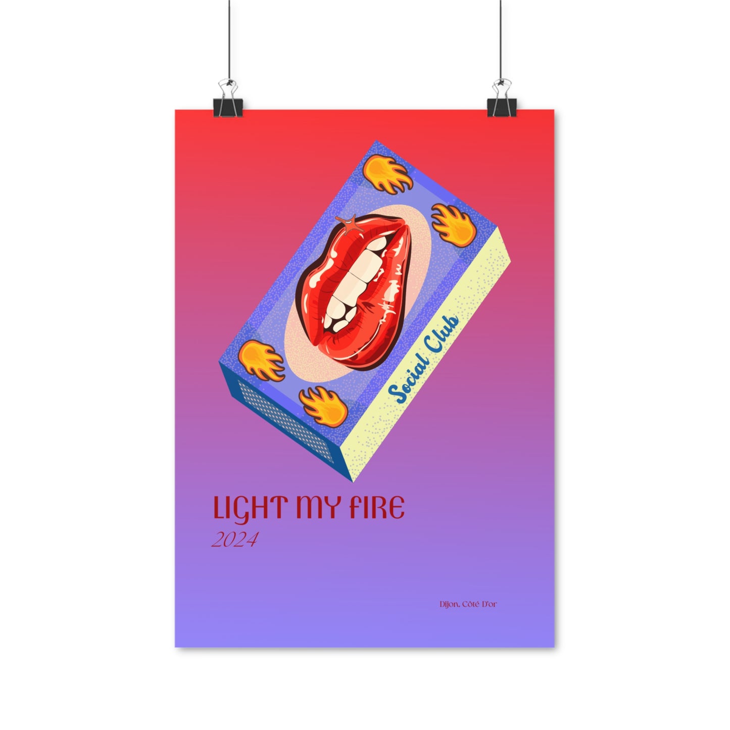 Light My Fire Vertical Posters EU