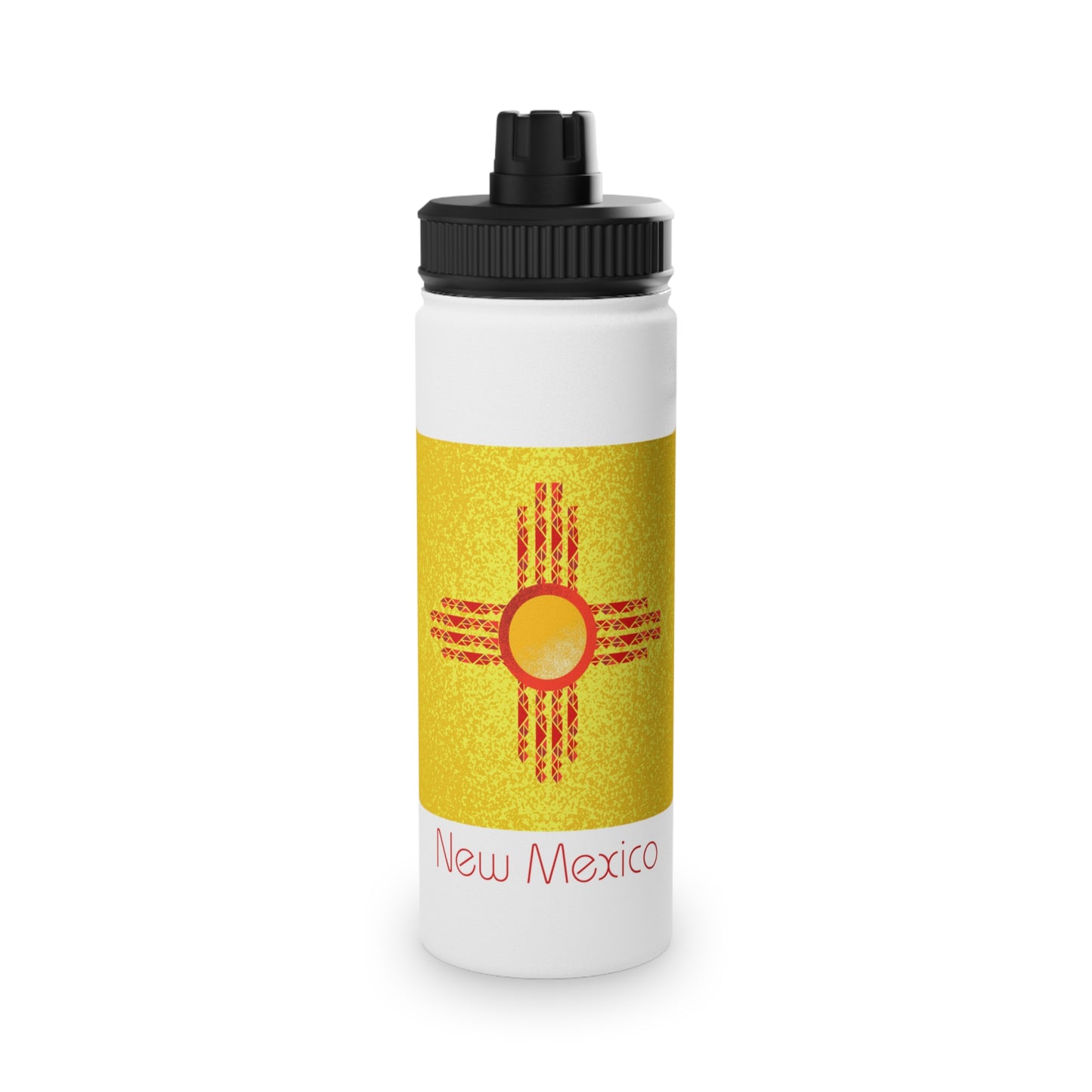 Modern New Mexico Stainless Steel Water Bottle, Standard Lid EU