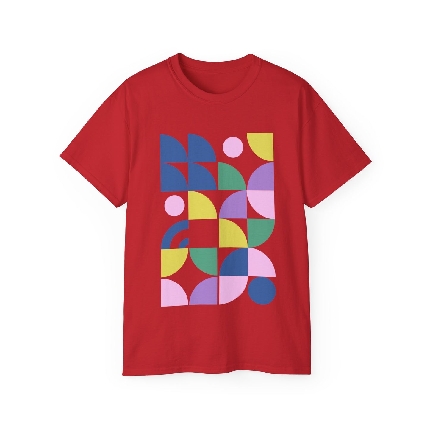 Shapes in Pastels Illustration Ultra Cotton Tee