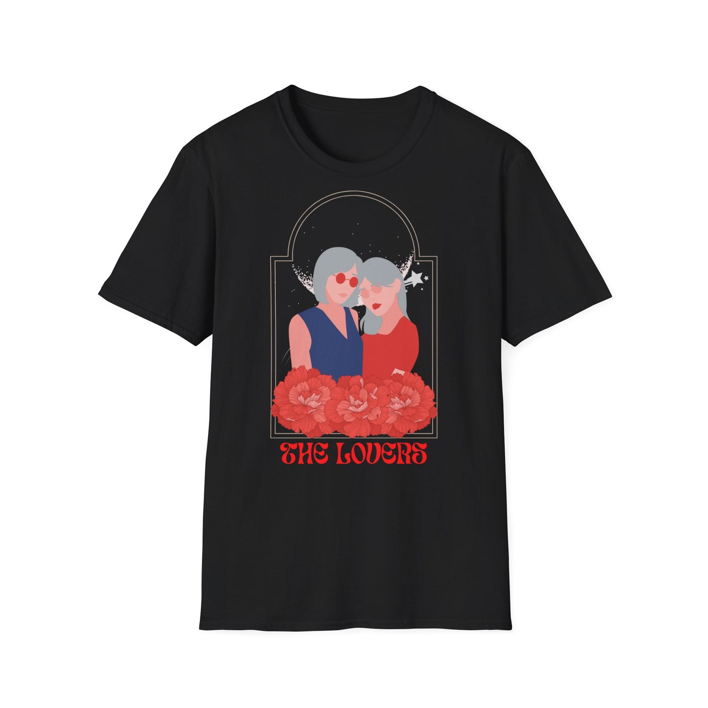 Camiseta unisex de estilo suave The Lovers EU