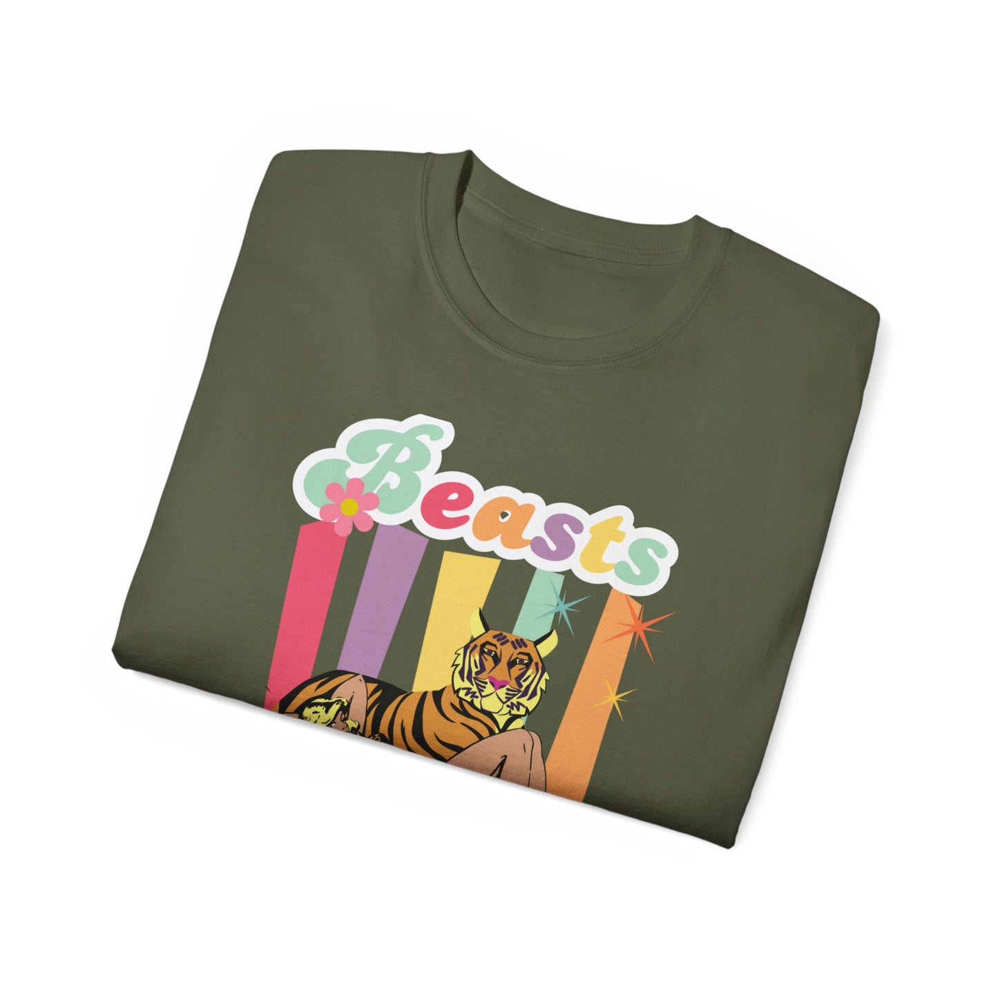 Camiseta unisex de algodón ultra fino Beasts Before Boys