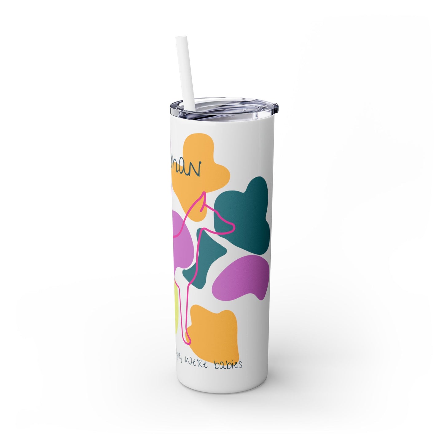 Doberman Tumbler with Straw, 20oz