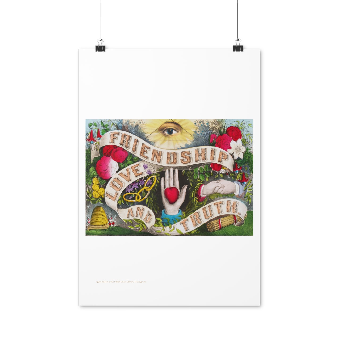 Friendship Love Truth Vertical Poster EU