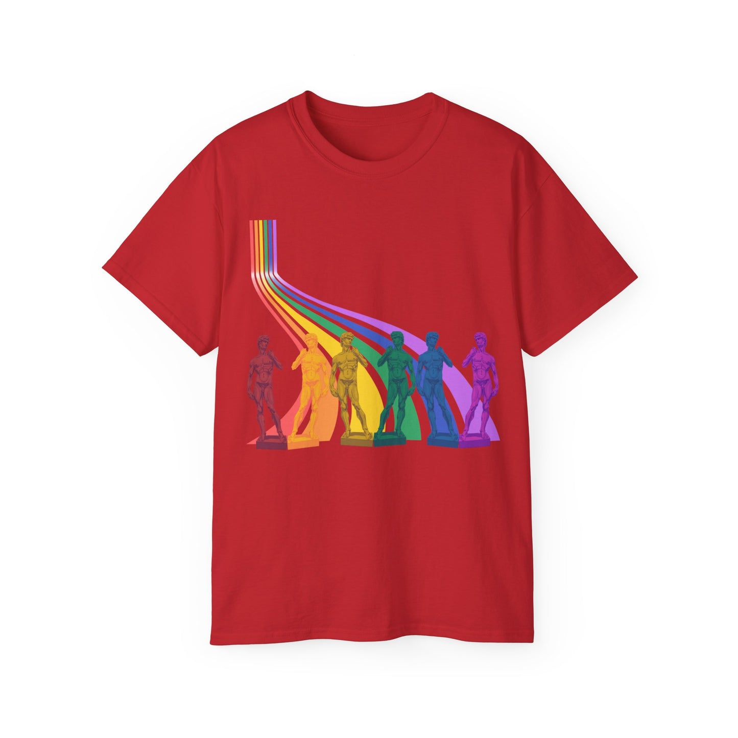 Camiseta unisex de algodón ultra fino Davey Pride de la UE