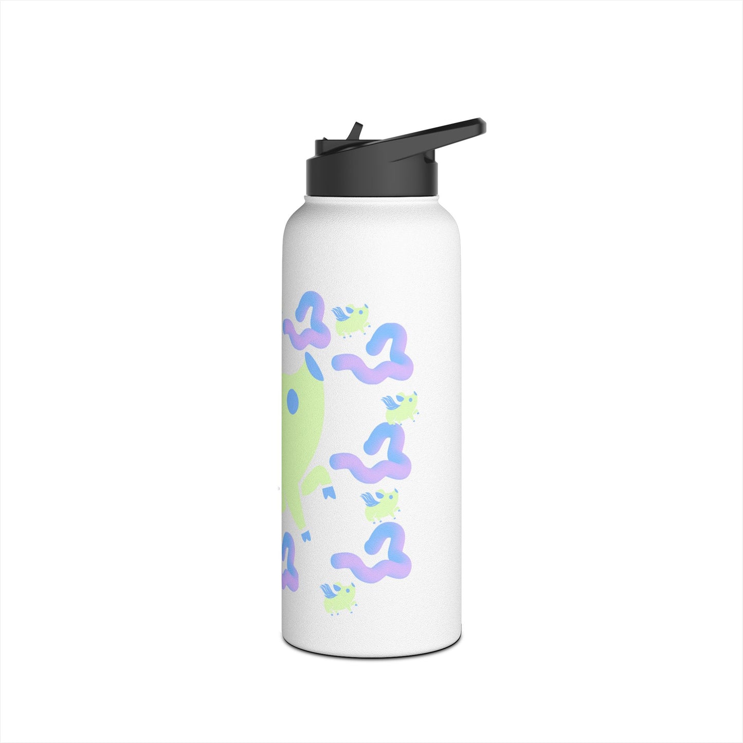 Flying Stainless Steel Water Bottle, Standard Lid