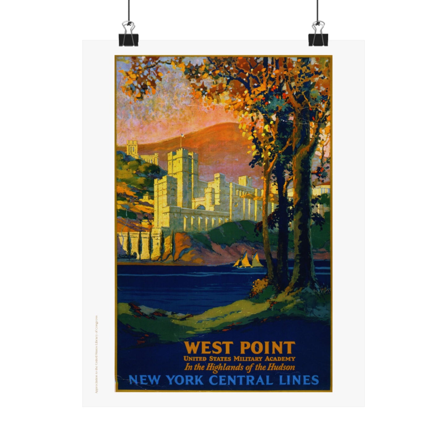 West Point Vertical Poster