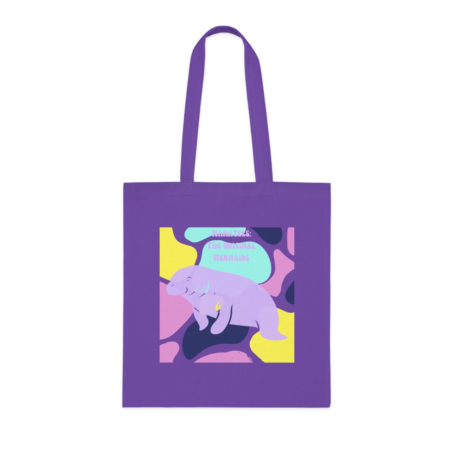 The Original Mermaid Manatee Tote Bag EU