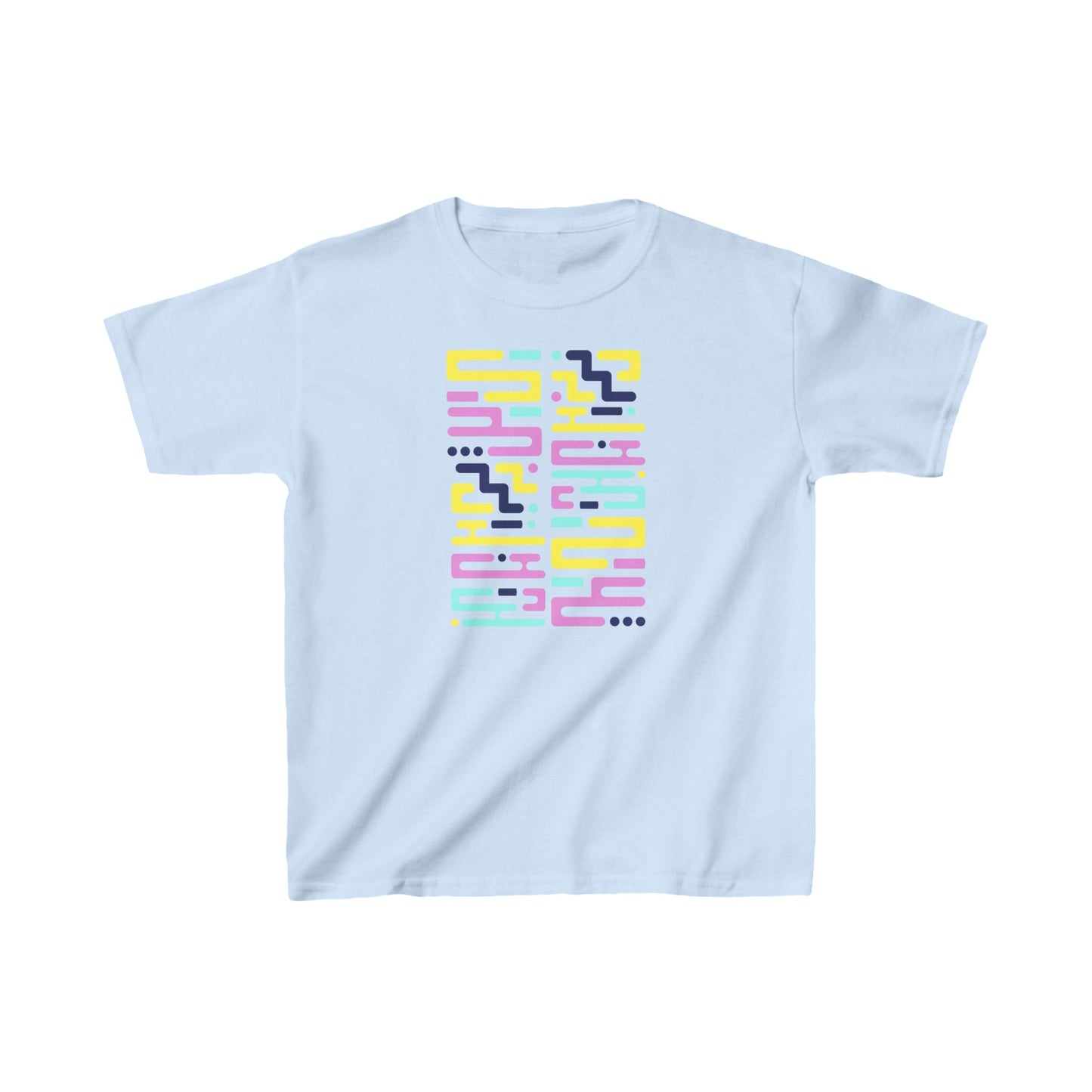 Waves in Code Kids Heavy Cotton™ Tee