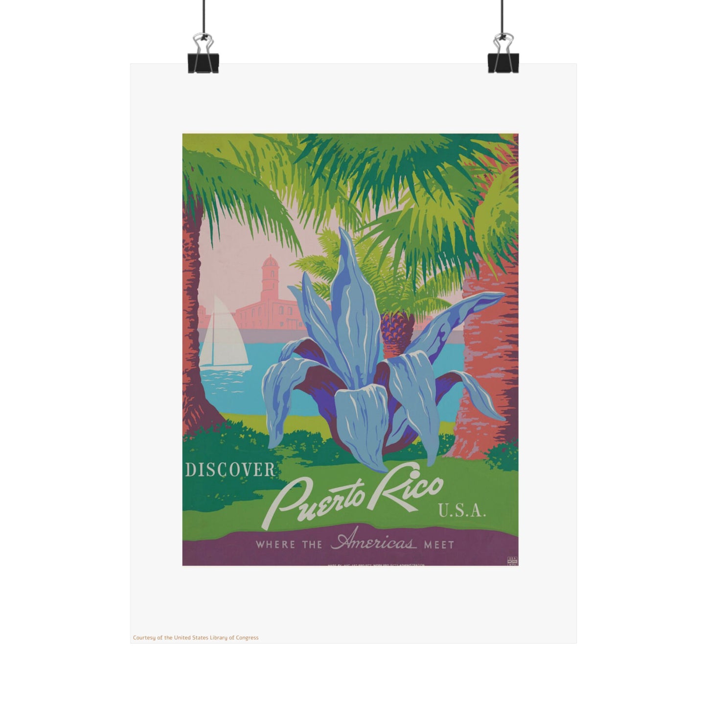 Puerto Rico Vertical Poster