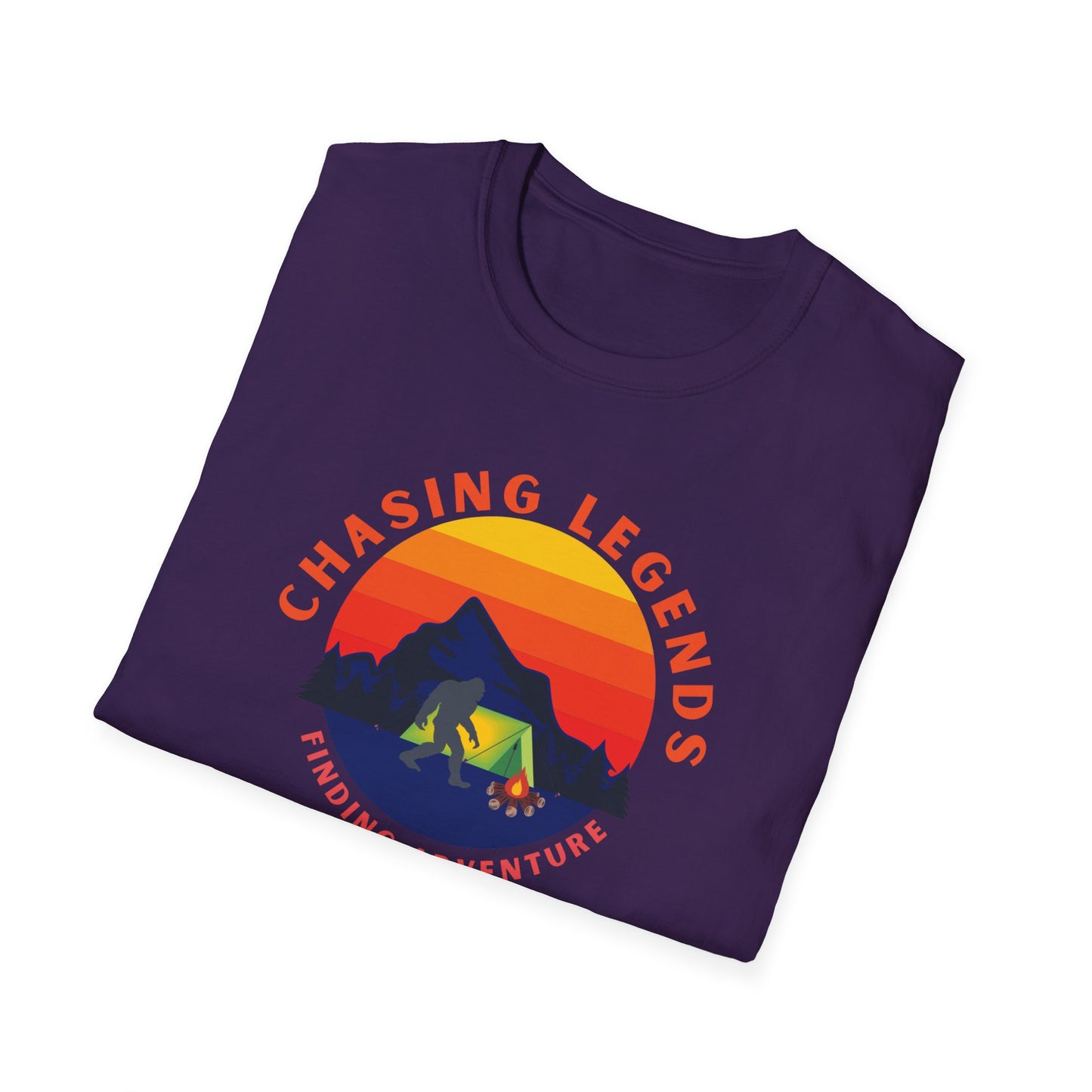 Bigfoot Adventure: Chasing Legends Unisex Softstyle T-Shirt EU