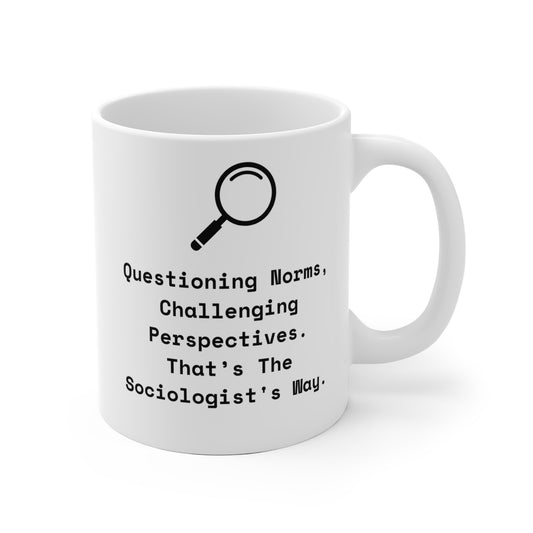 Sociology Norms Mug 11oz EU