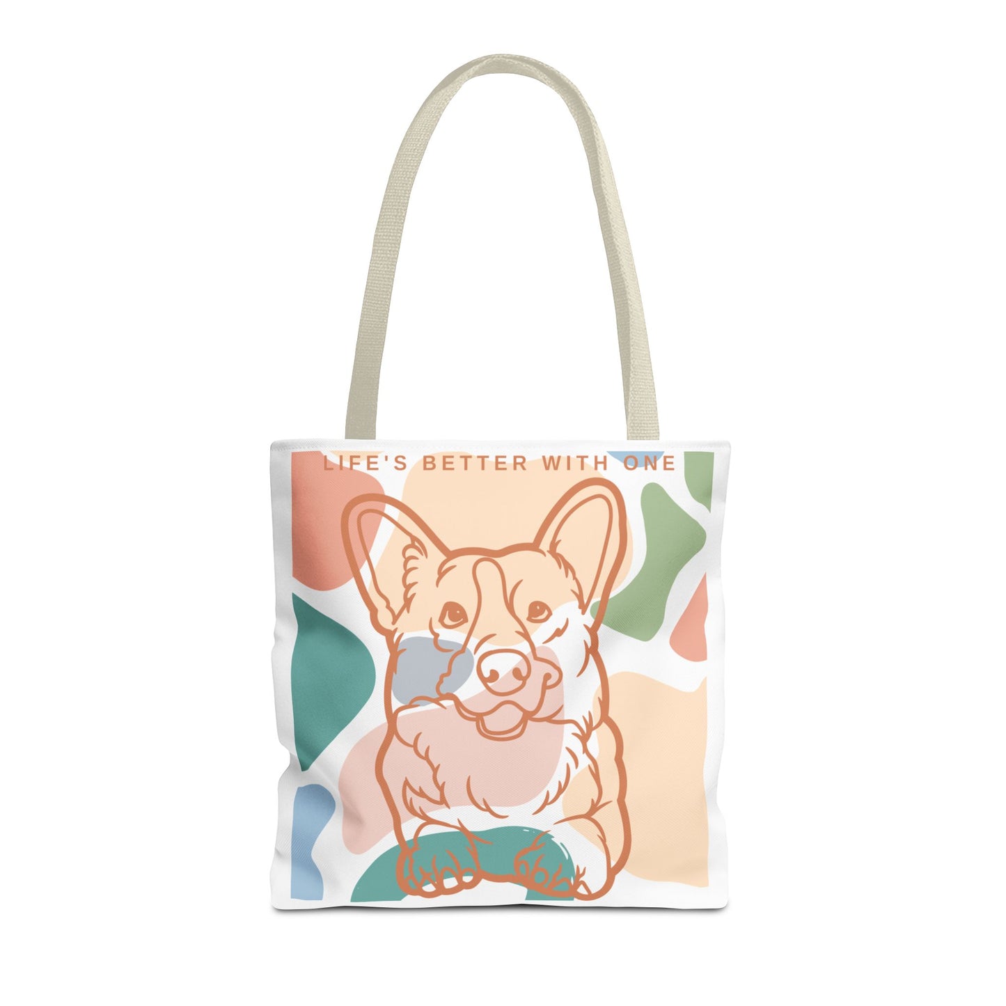 Cute Corgi Tote Bag