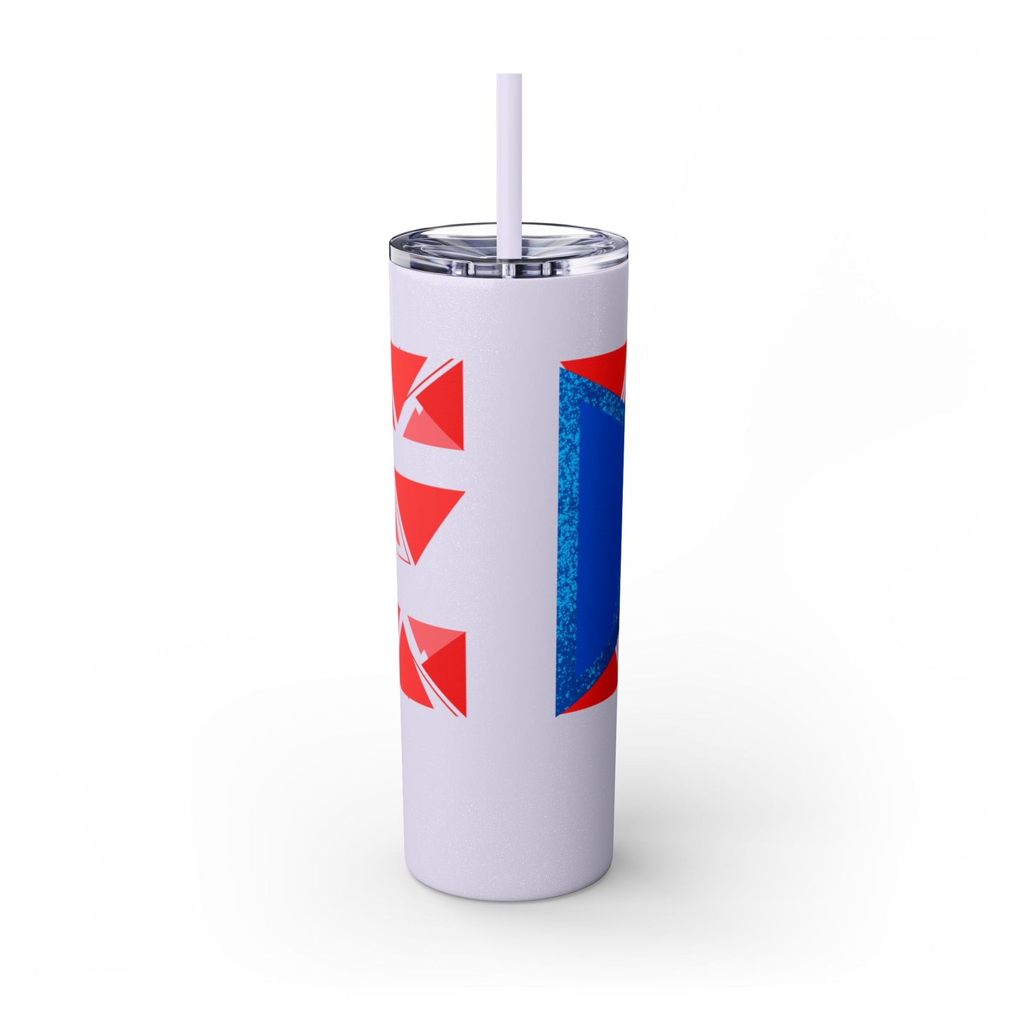 Modern Puerto Rico Tumbler with Straw, 20oz