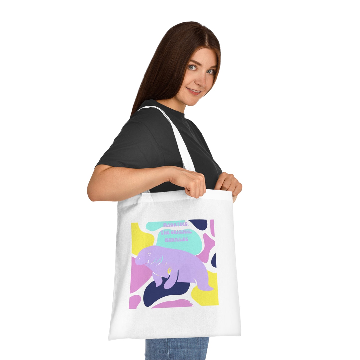 The Original Mermaid Manatee Tote Bag EU