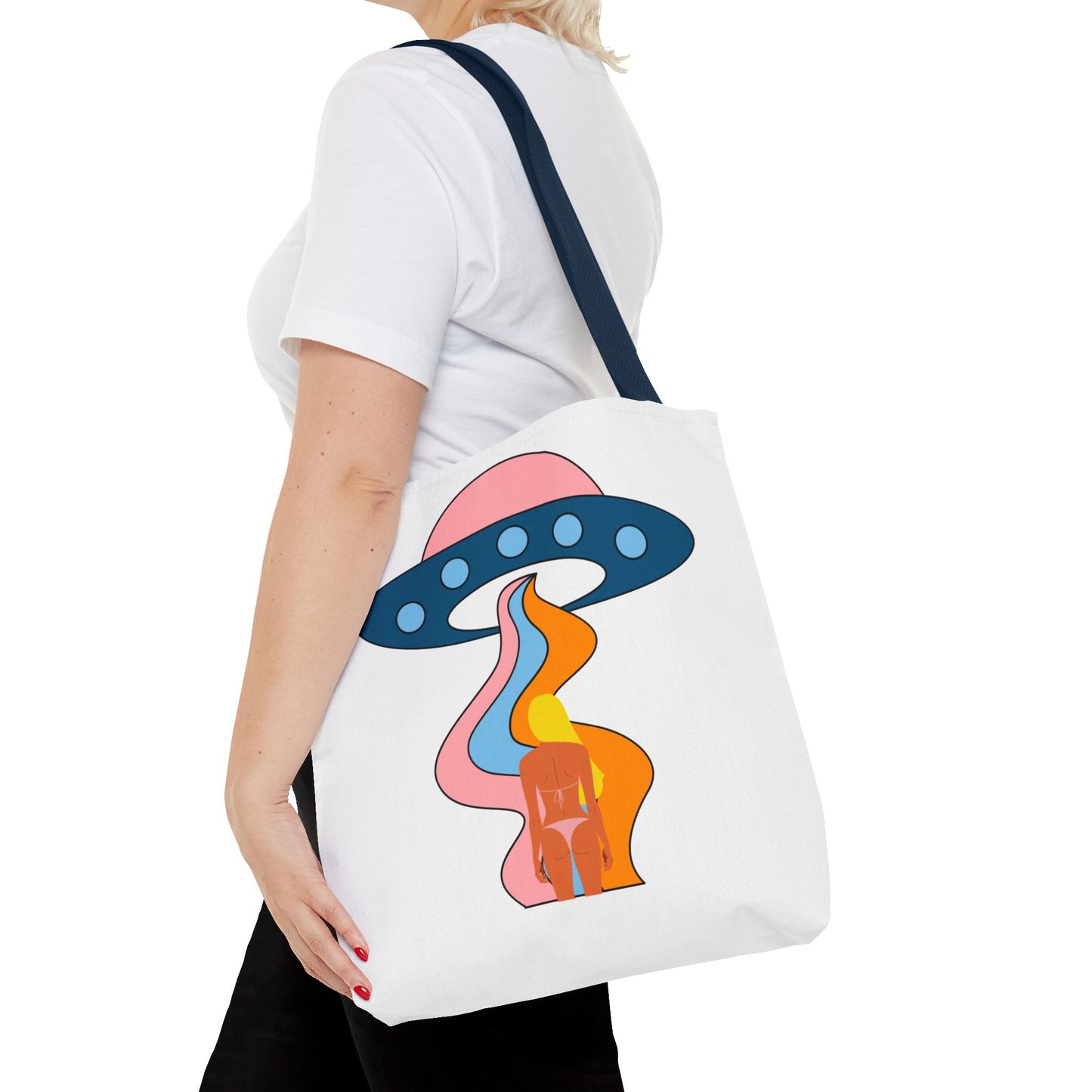 Bikini Abduction Tote Bag