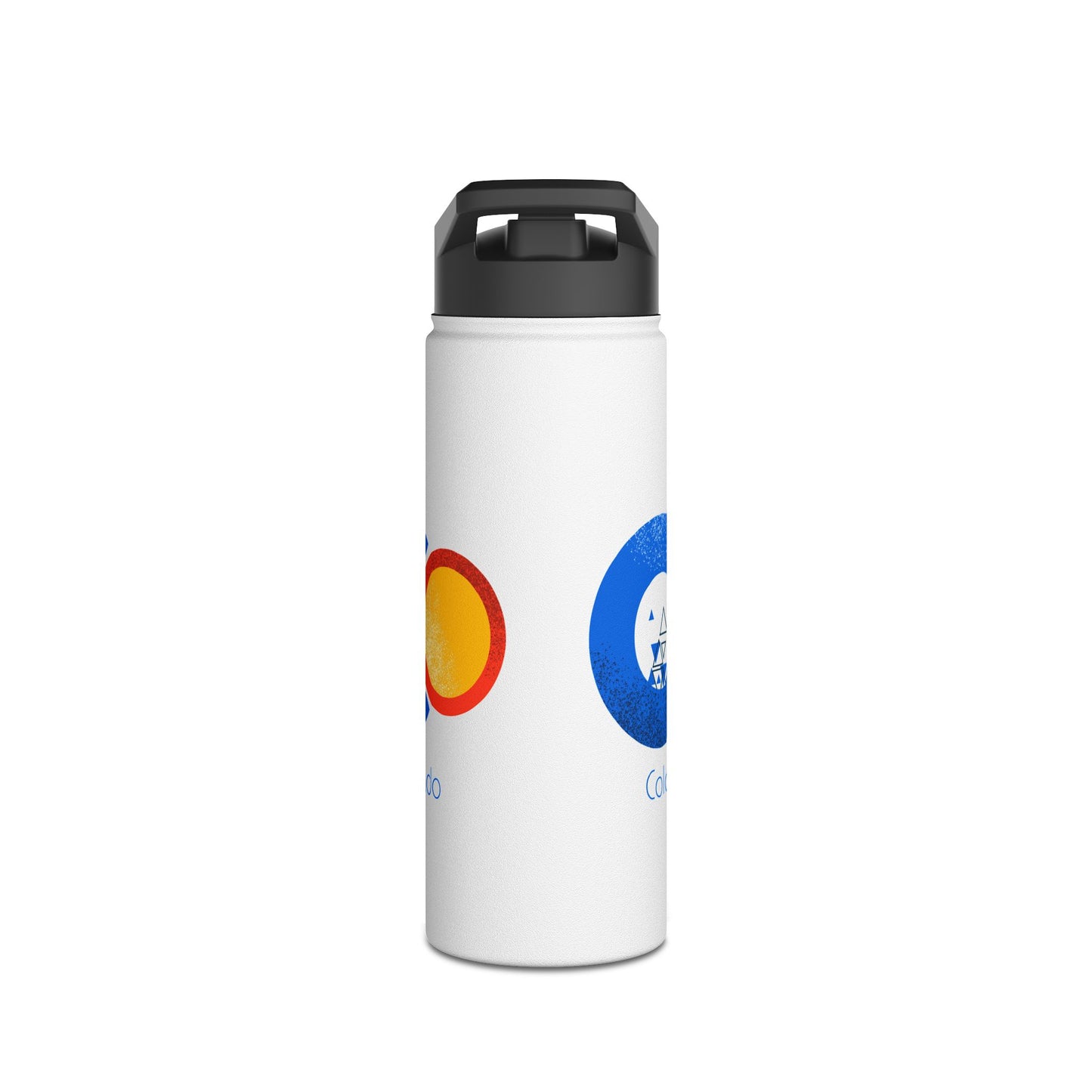 Modern Colorado Stainless Steel Water Bottle, Standard Lid