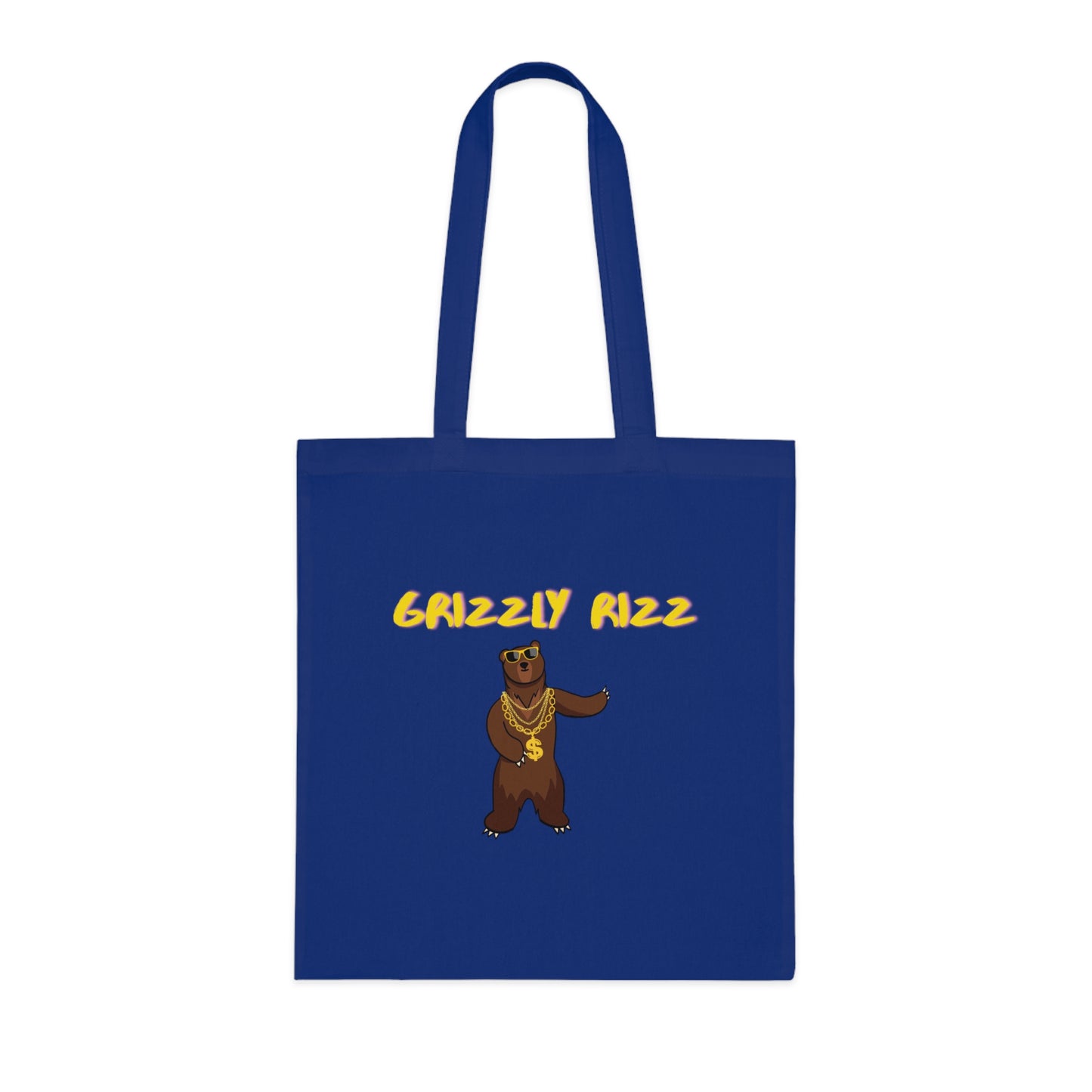 Grizzly Rizz Bear Tote Bag EU