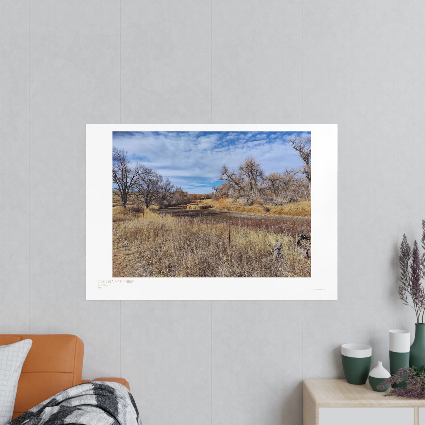 Colorado Prairie Matte Photograph Horizontal Posters EU