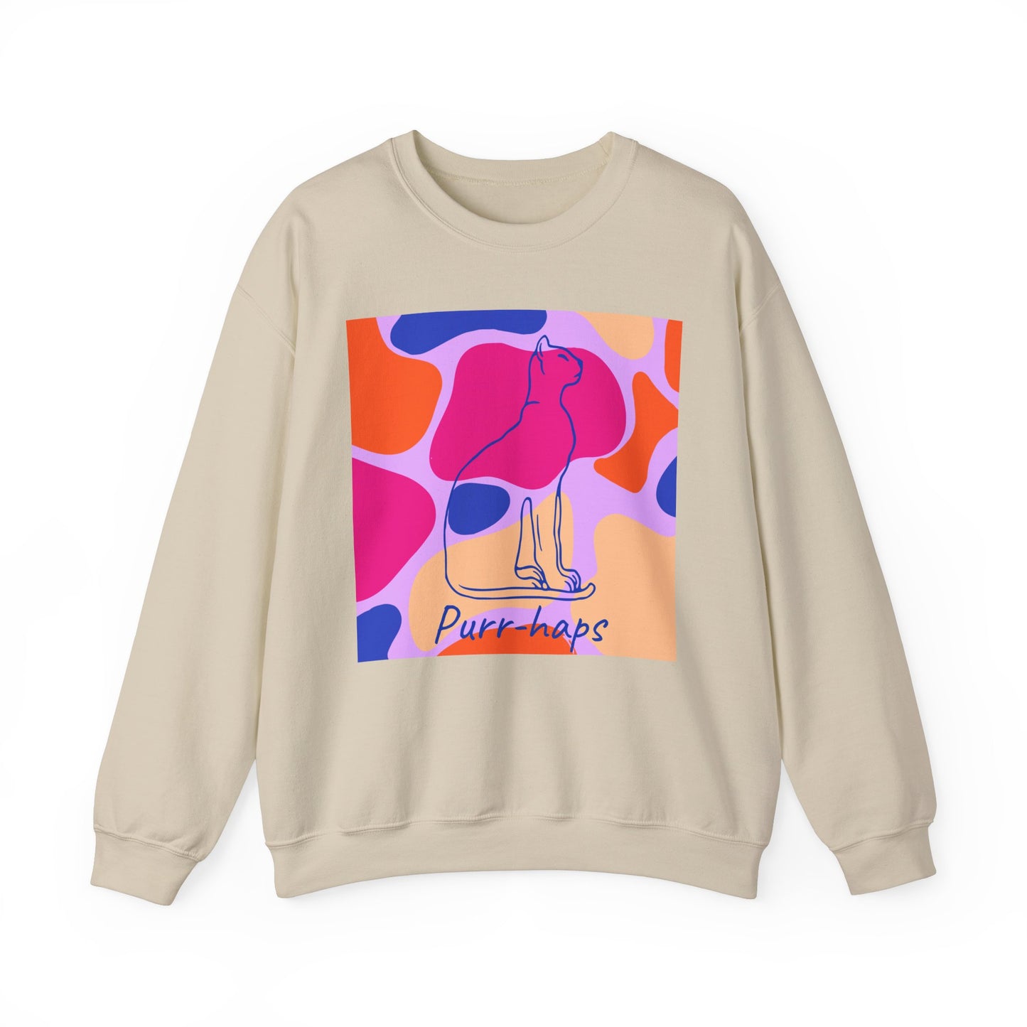 Purr-haps Unisex Heavy Blend™ Crewneck Sweatshirt