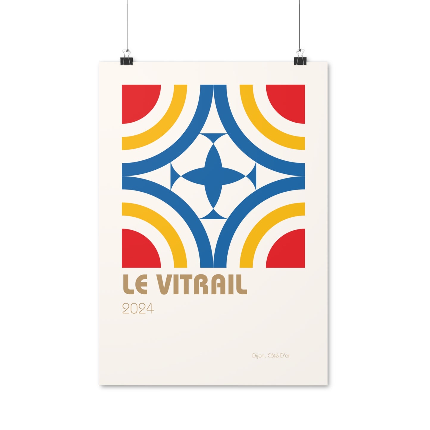 Le Vitrail Vertical Posters EU