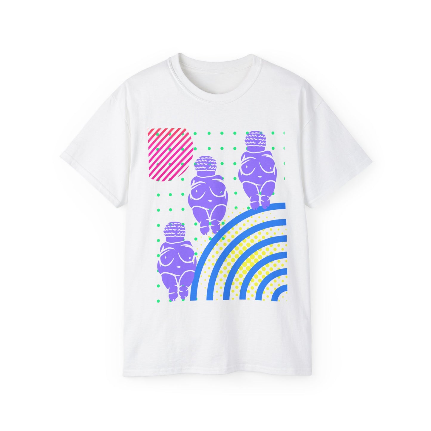 Camiseta unisex de algodón ultrafino Neon Goddess de la UE