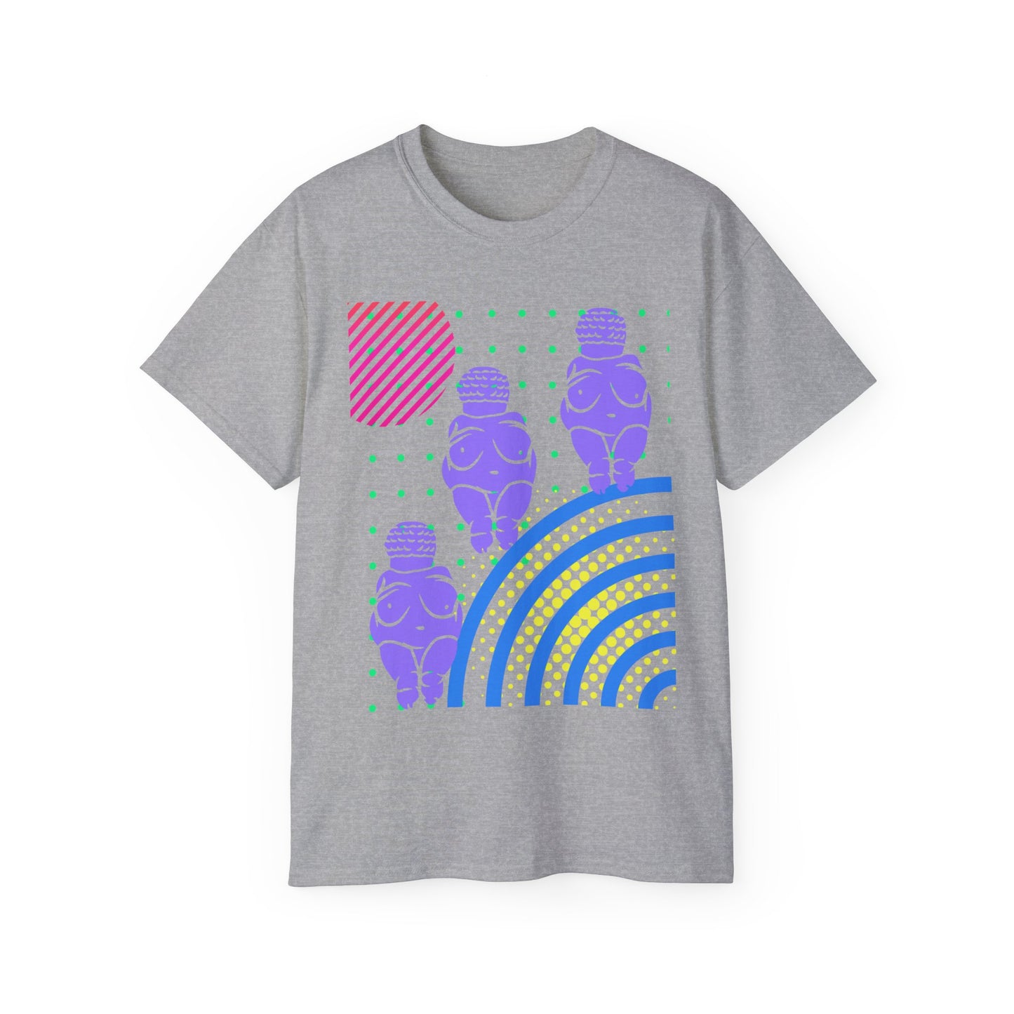 Camiseta unisex de algodón ultrafino Neon Goddess de la UE