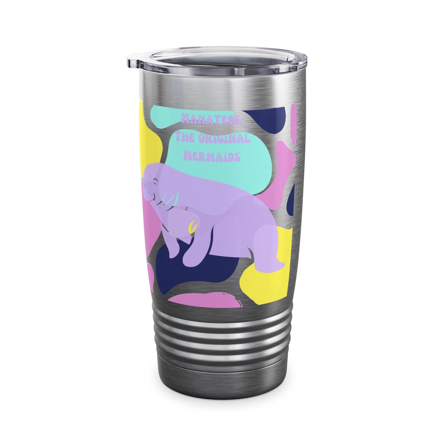 Vaso con cuello redondo The Original Mermaid Manatee, 20 oz