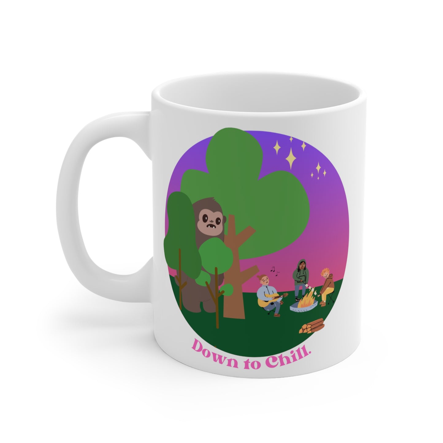 Down to Chill Bigfoot Mug 11oz EU