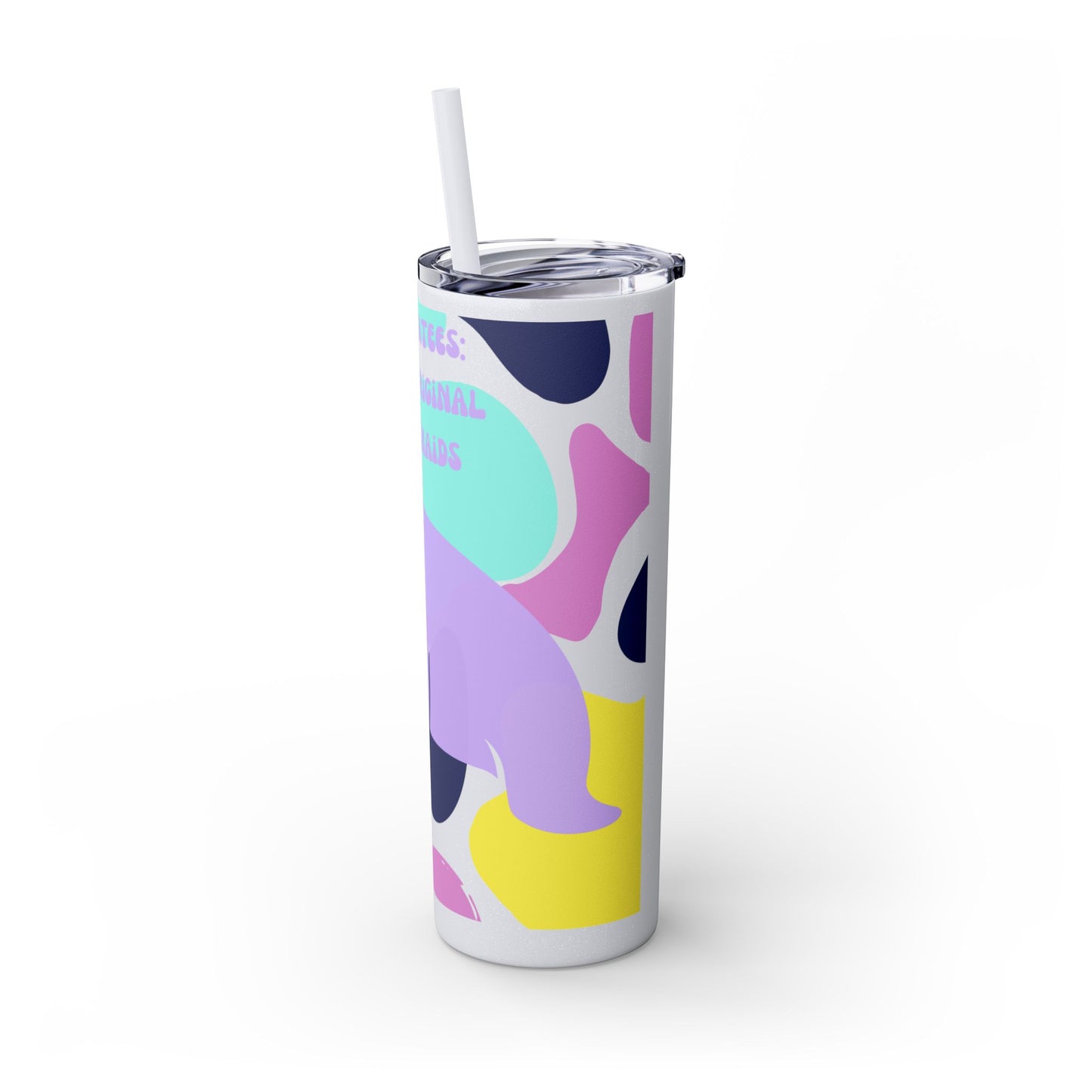 The Original Mermaid Manatee Tumbler with Straw, 20oz