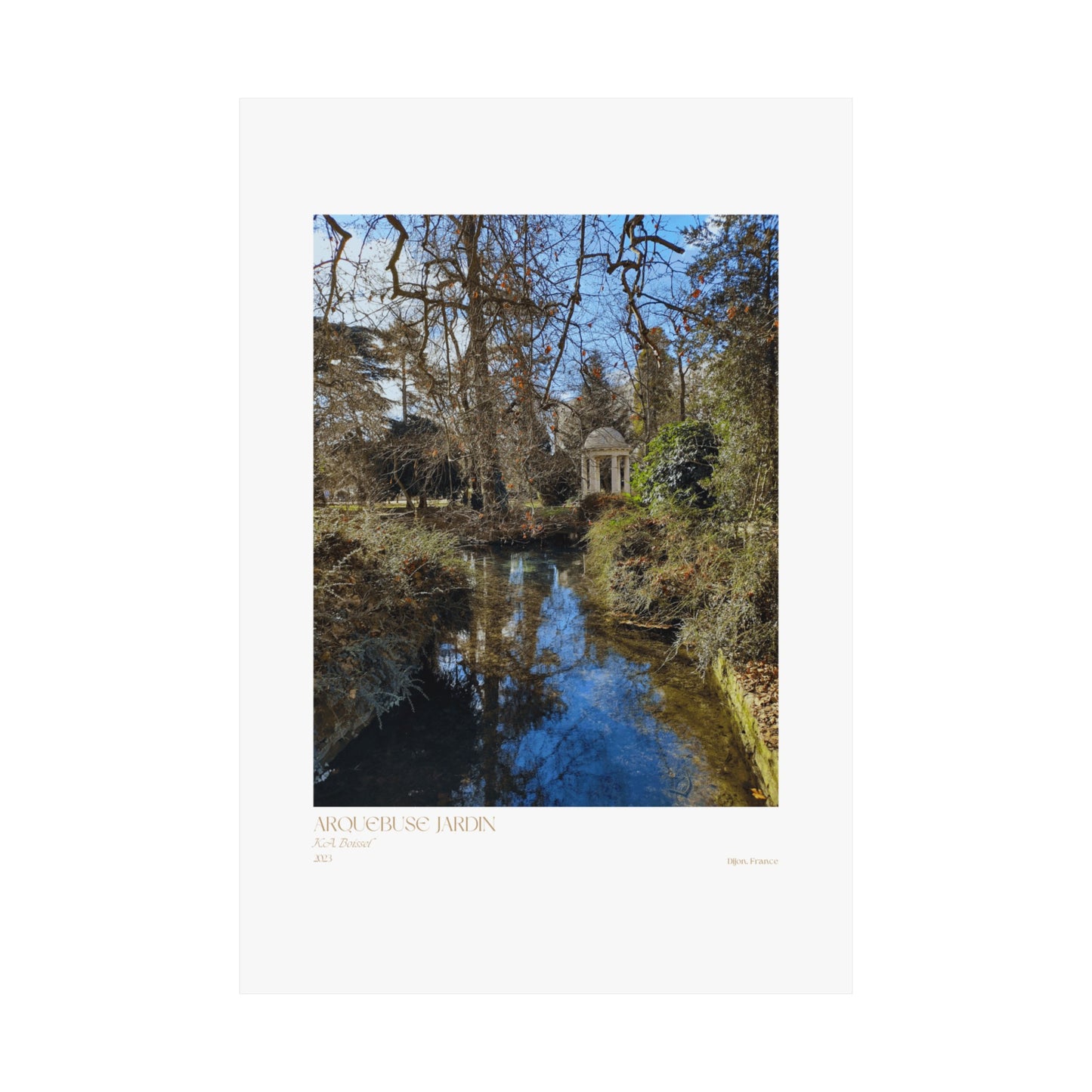 Arquebuse Jardin Photograph Vertical Posters