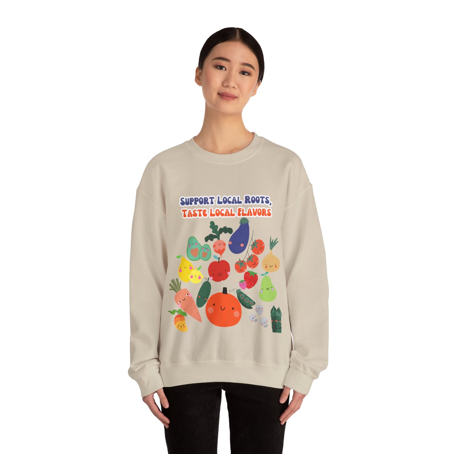 Local Roots Club Unisex Heavy Blend™ Crewneck Sweatshirt