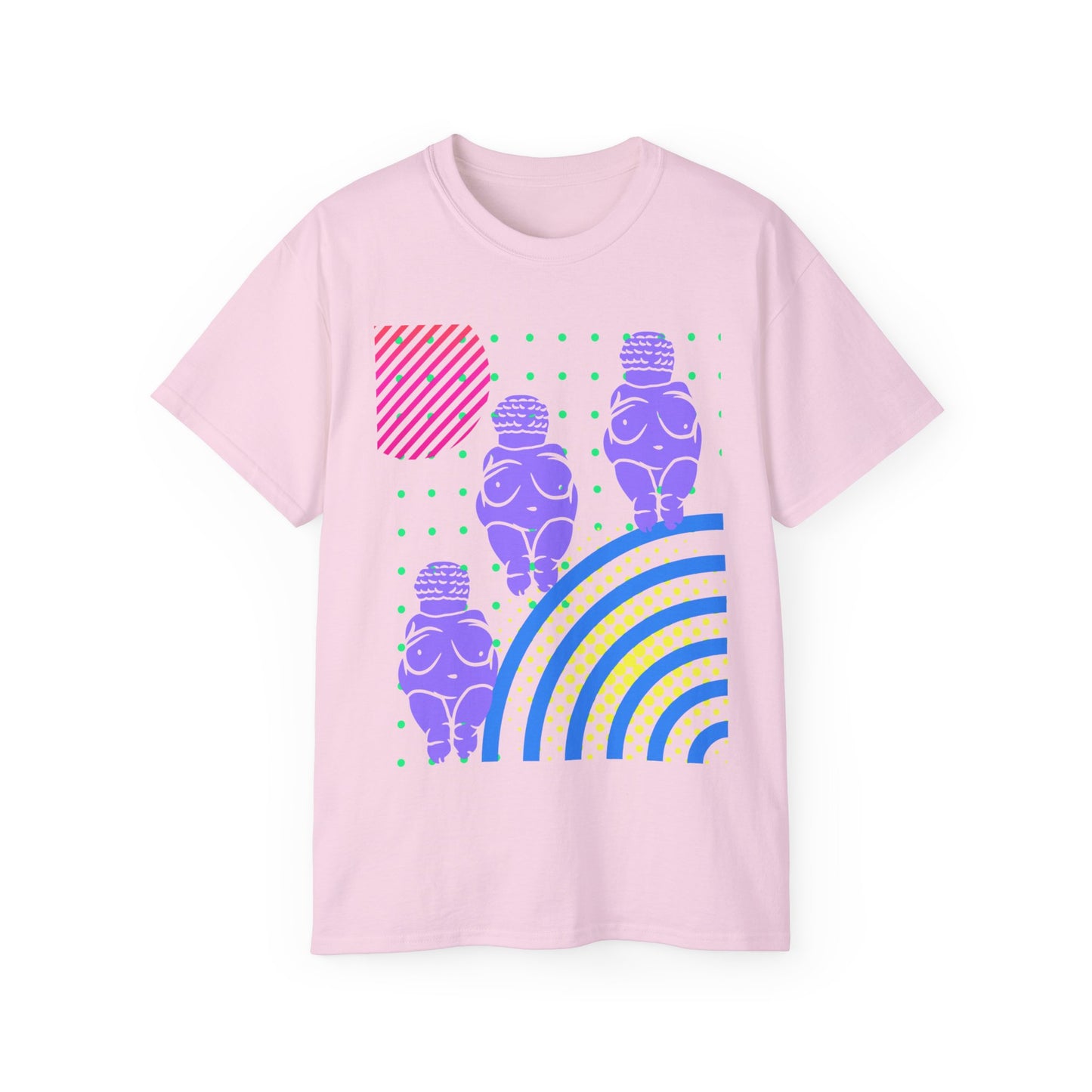 Camiseta unisex de algodón ultrafino Neon Goddess de la UE