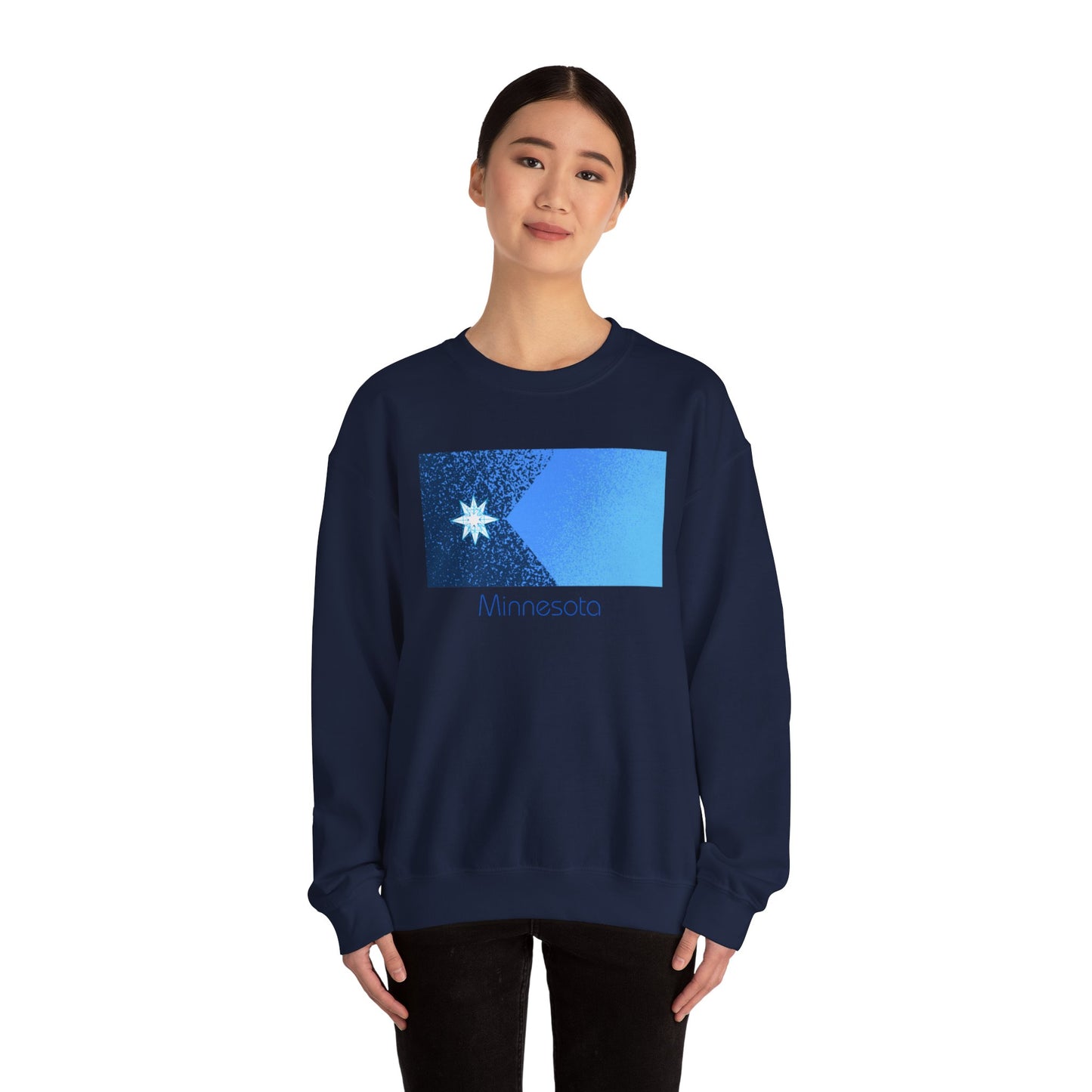 Modern Minnesota Unisex Heavy Blend™ Crewneck Sweatshirt