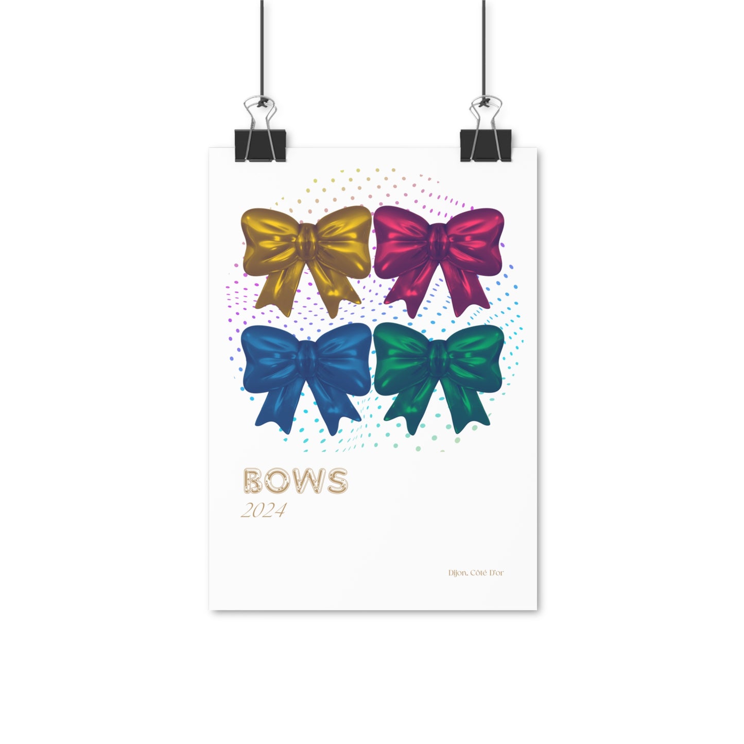 Bows Vertical Posters EU