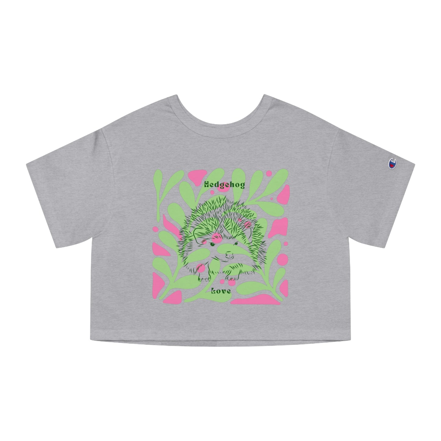 Hedgehog Love Champion Women's Heritage Cropped T-Shirt