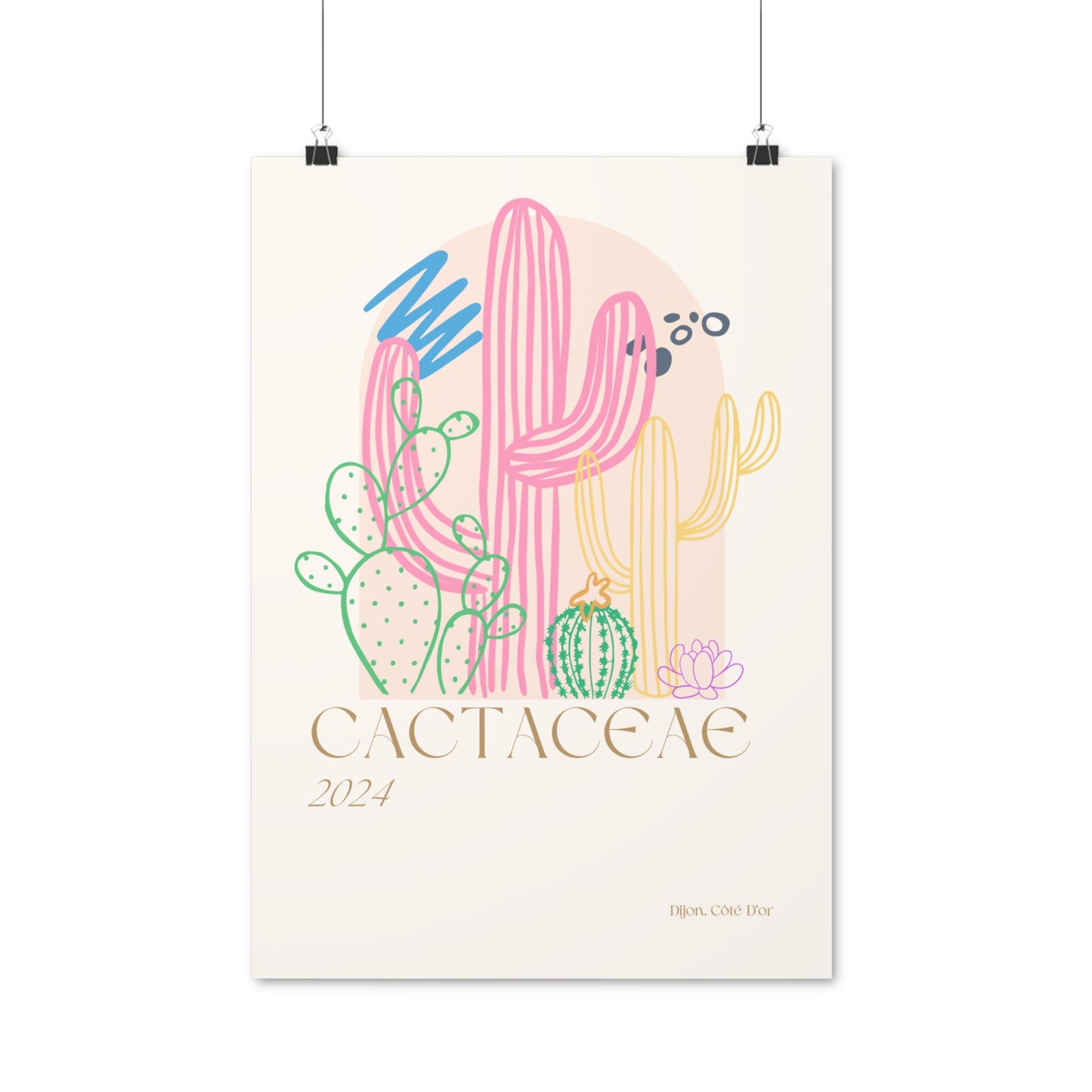 Cactaceae Vertical Posters EU