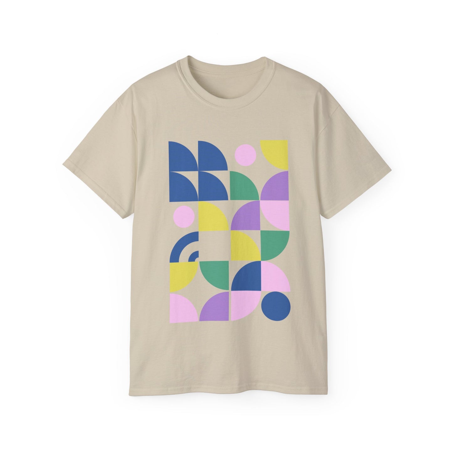 Shapes in Pastels Illustration Ultra Cotton Tee