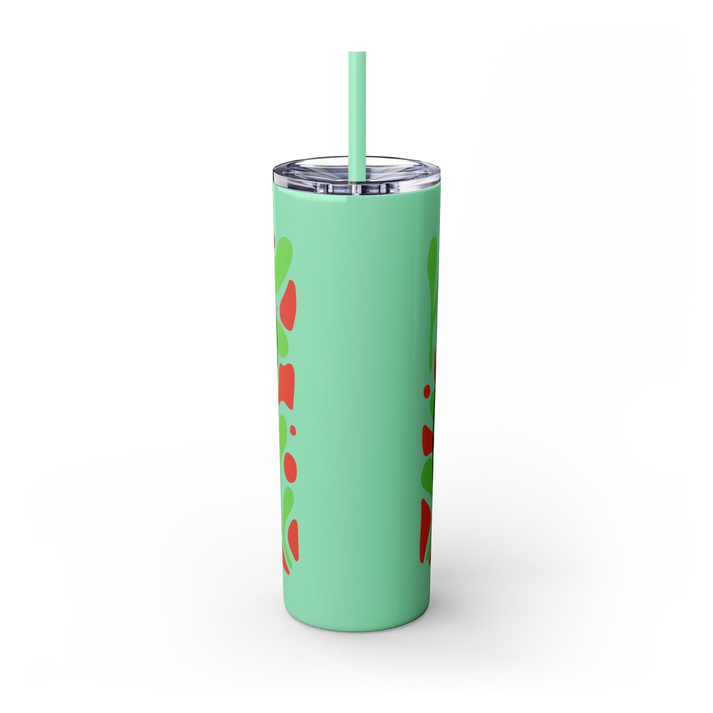 Capybara Skinny Tumbler with Straw, 20oz