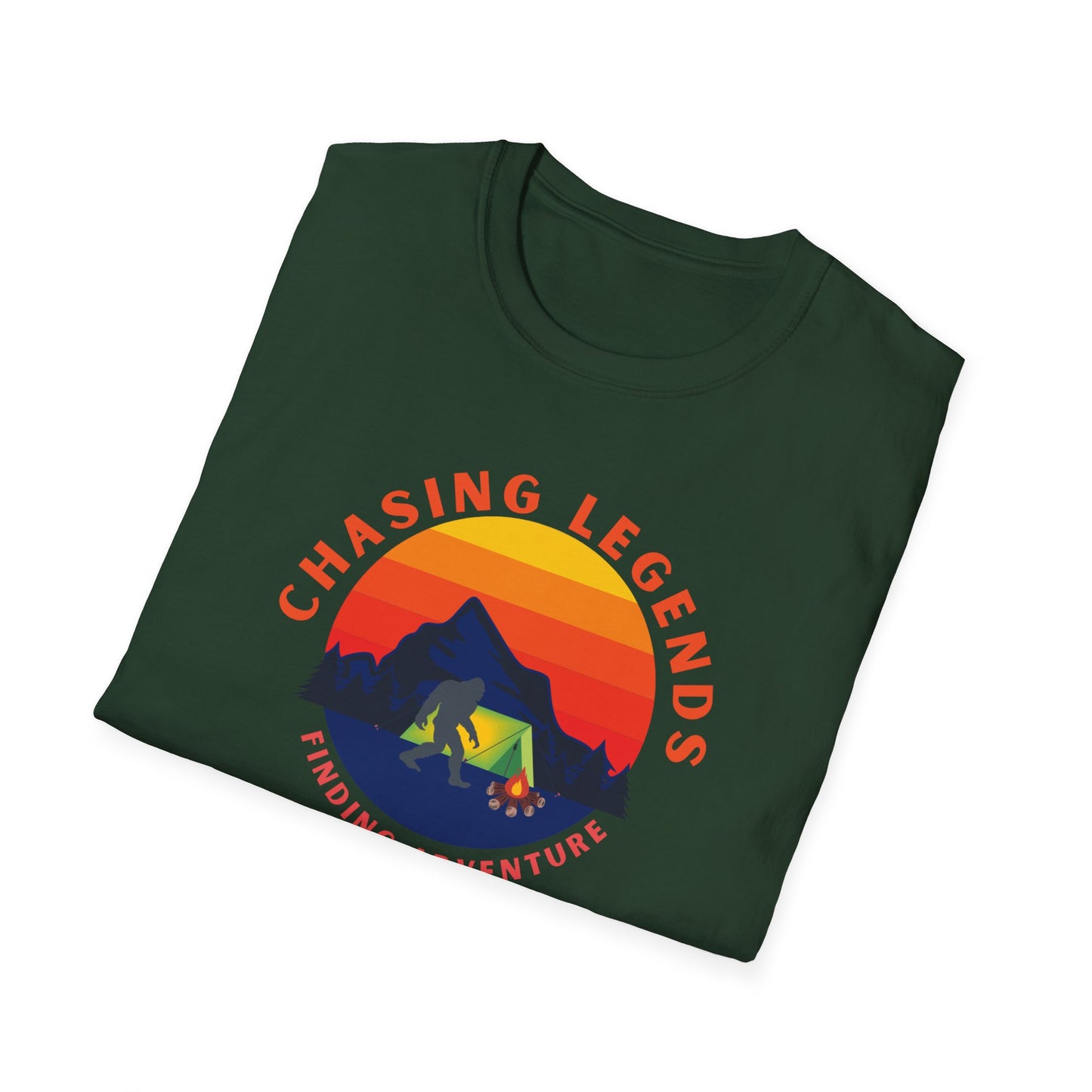 Bigfoot Adventure: Chasing Legends Unisex Softstyle T-Shirt EU