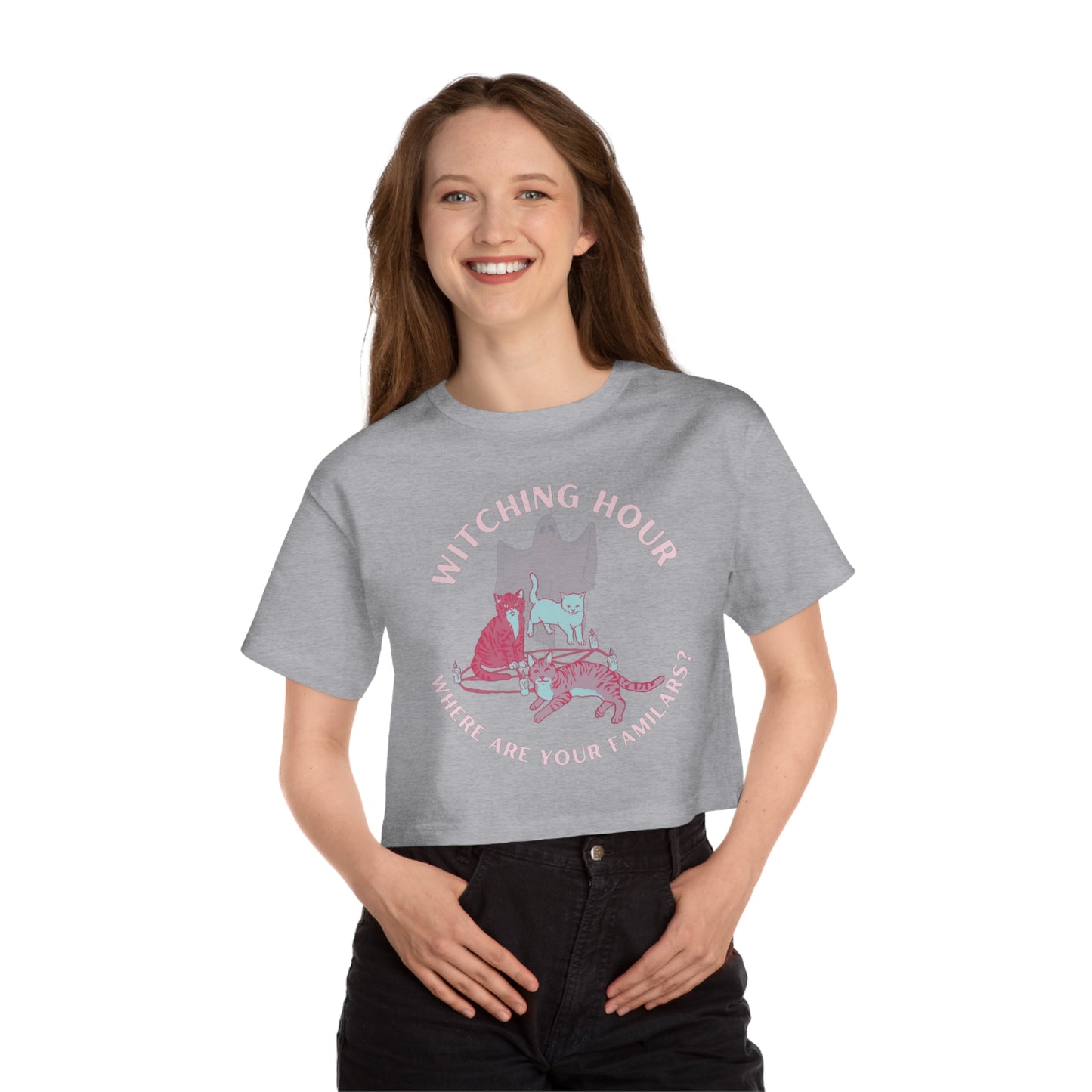 Witching Hour Champion Women's Heritage Cropped T-Shirt